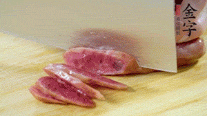 金字火腿、金字香腸、金字臘肉切片。